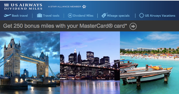 US Airways MasterCard Miles