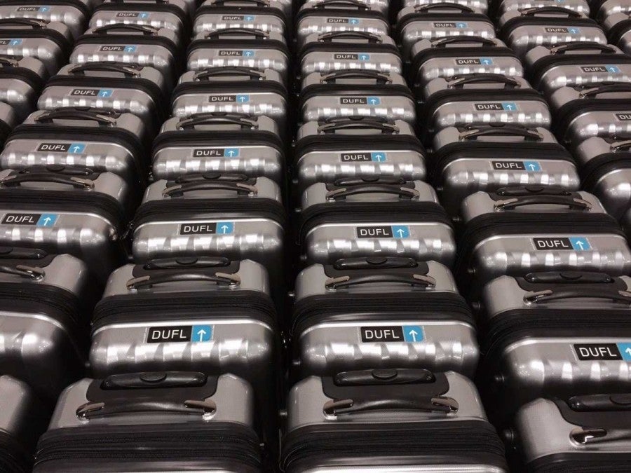 dufl suitcase fleet