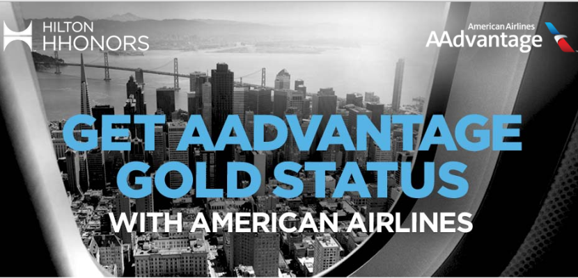 AA Hilton status banner2