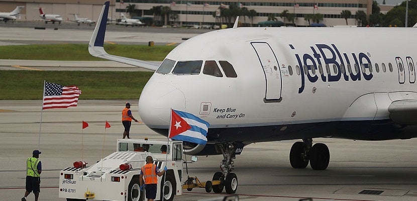 First U.S. Commercial Airline Flight To Cuba Departs From Florida