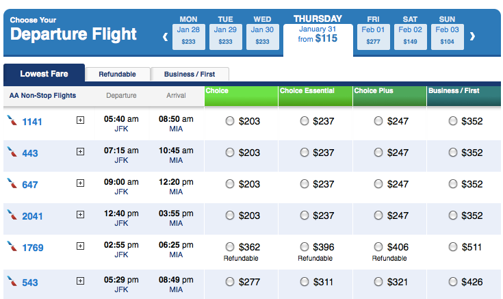 Buying Choice Essential or Plus fares means waived ticket change fees.