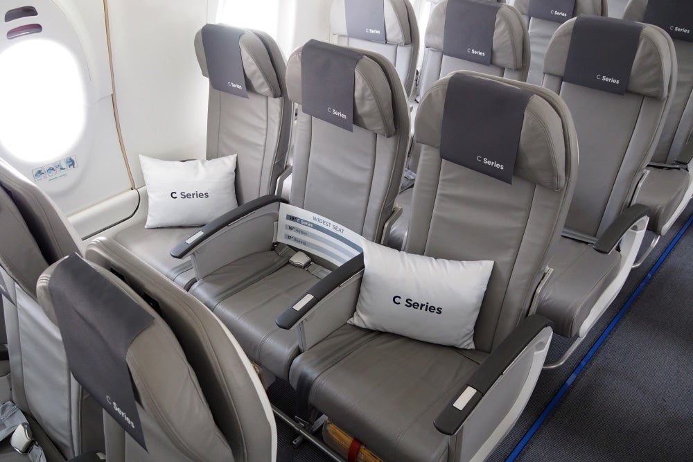 Bombardier CSeries Farnborough