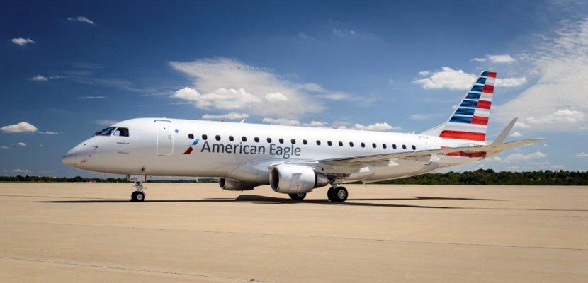 aa e175 regional jet featured