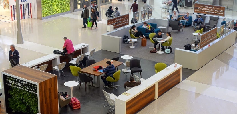 amex centurion lounge lax
