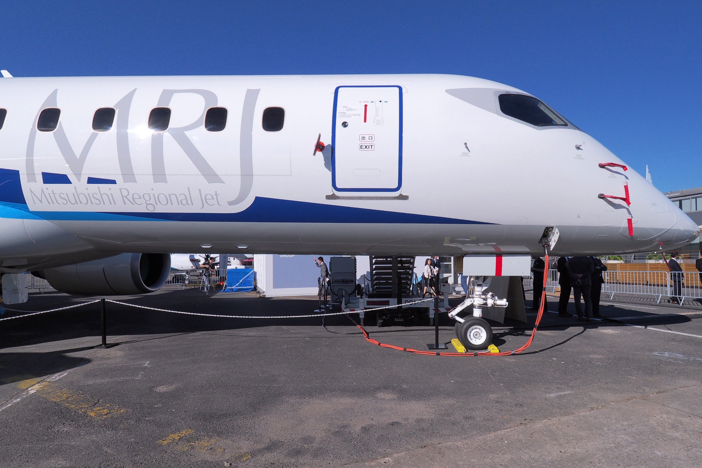 Mitsubishi Regional Jet Paris Air Show