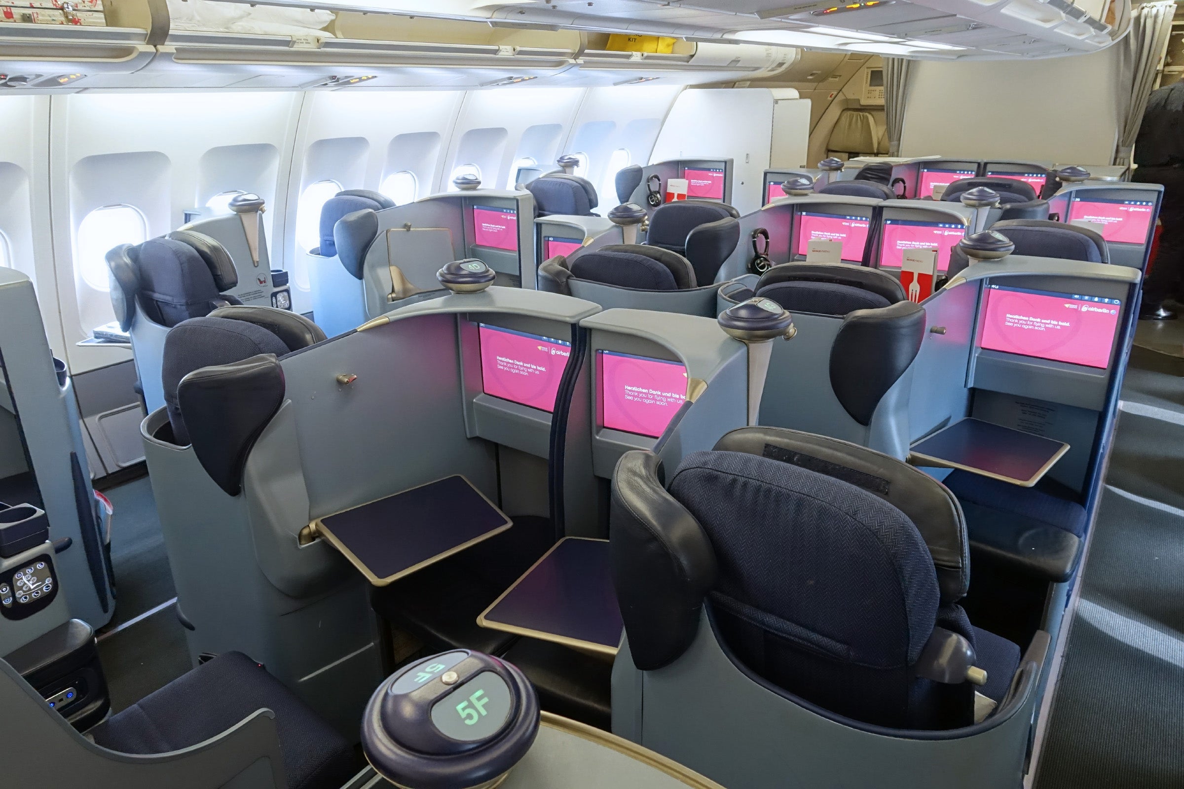 Air Berlin A330 Business Class Review