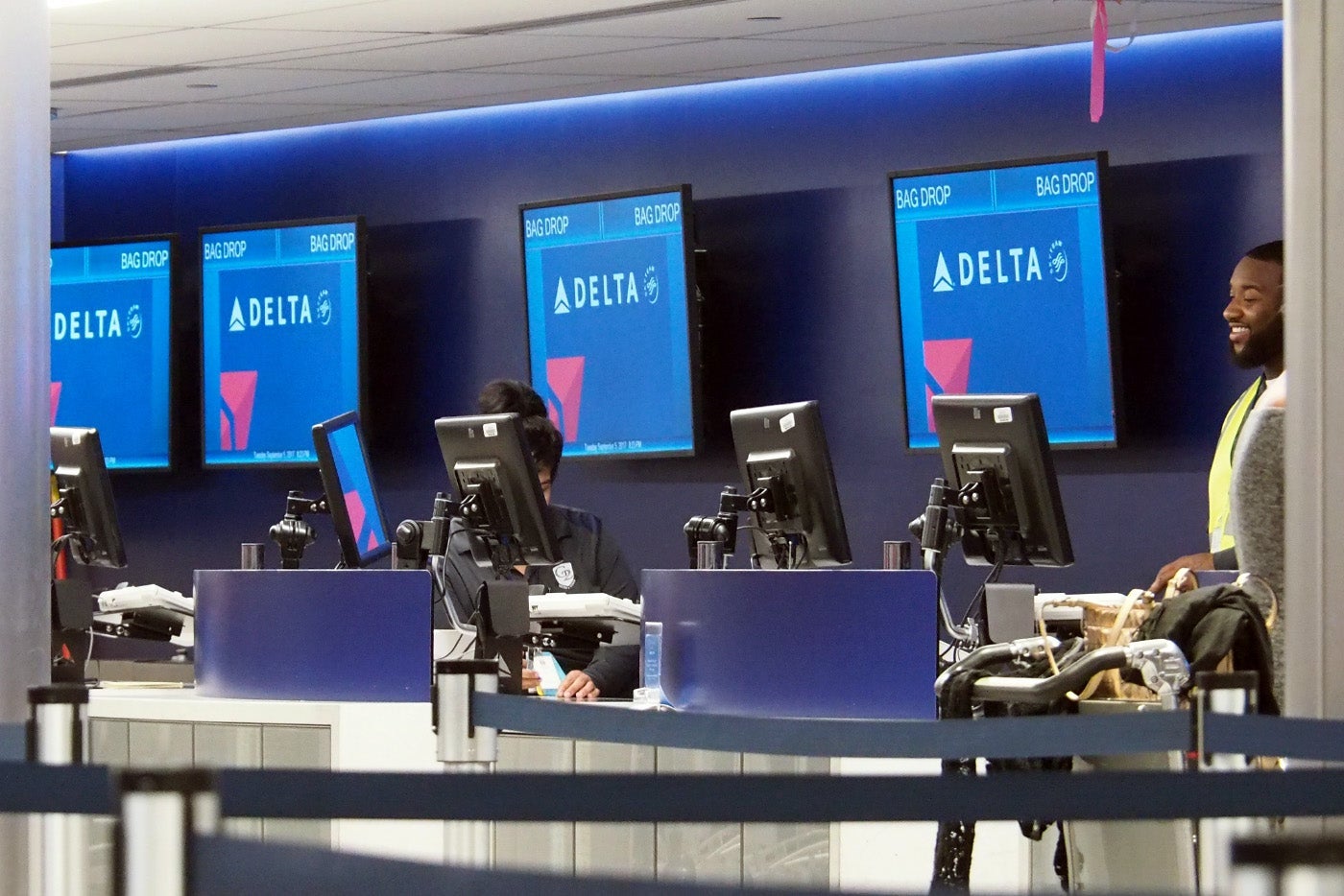 Delta Check-In Counter LAX
