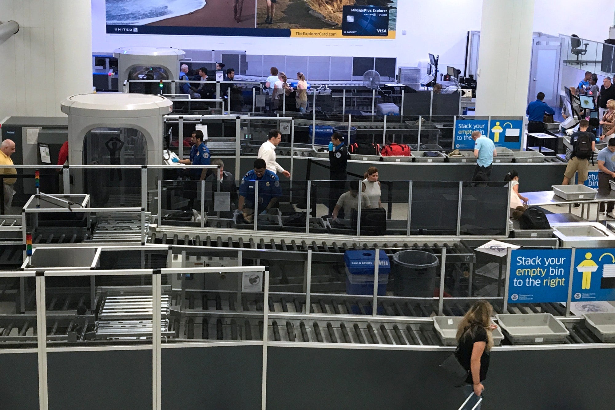 TSA Security Lane LAX PreCheck