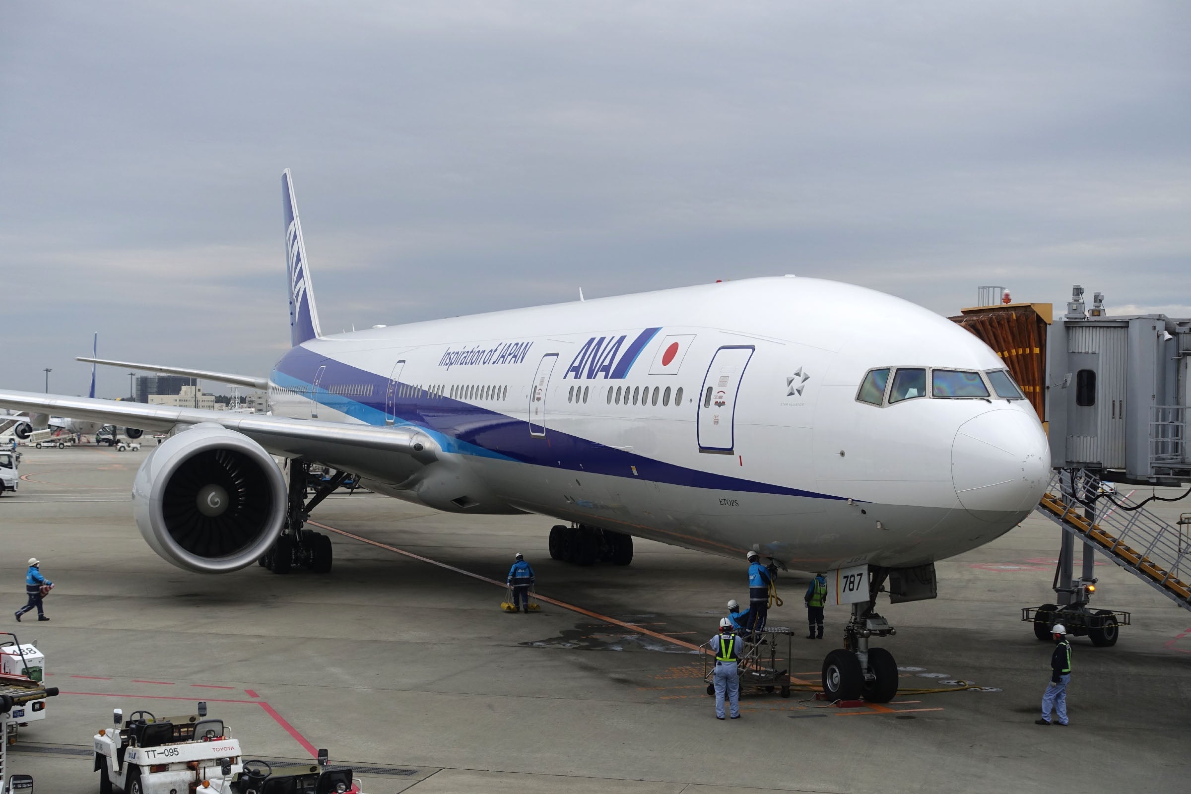 ANA 777 Biz Review