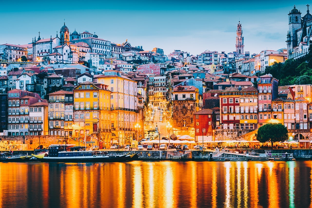 Porto Portugal Skyline