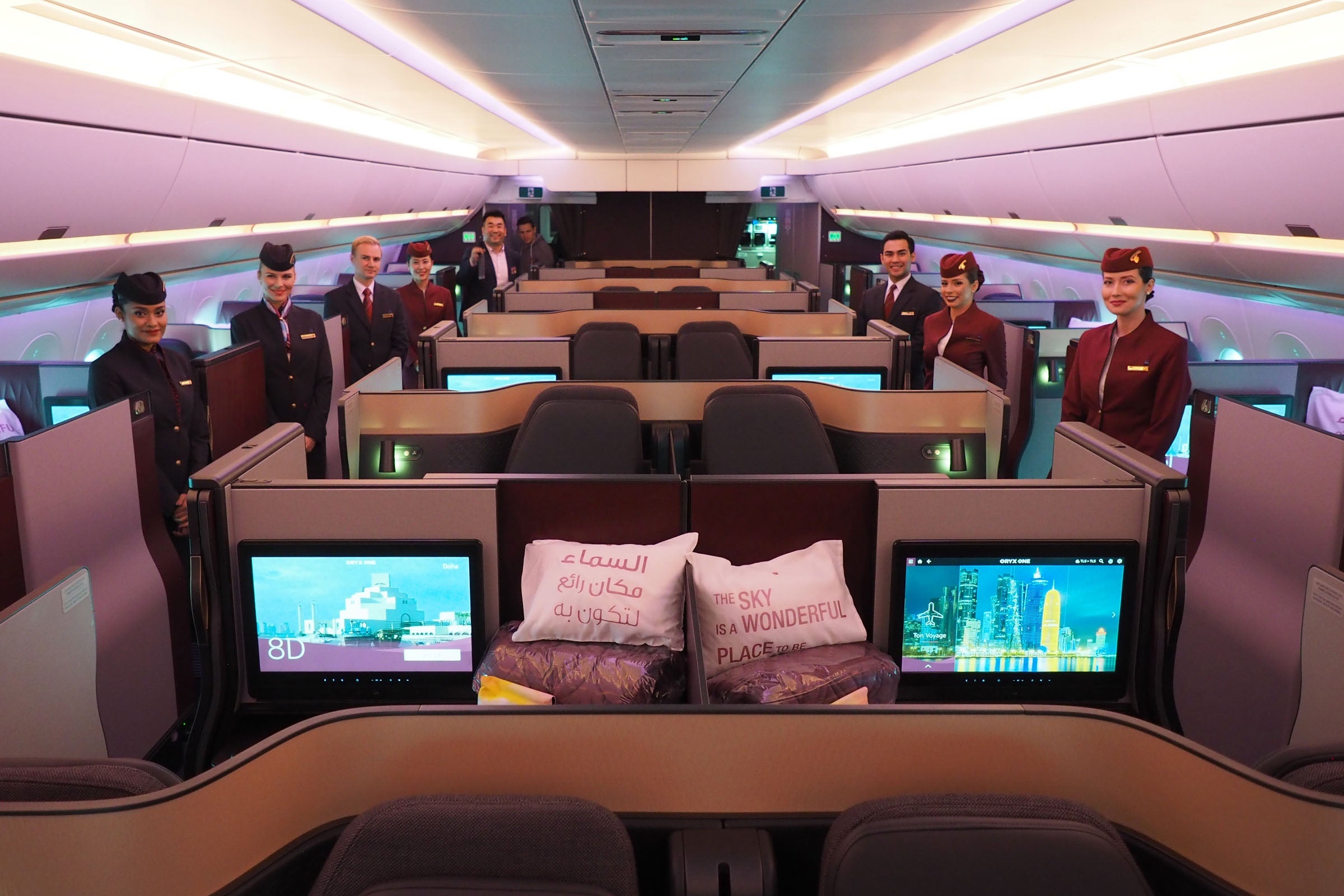 Qatar A350-1000 Tour