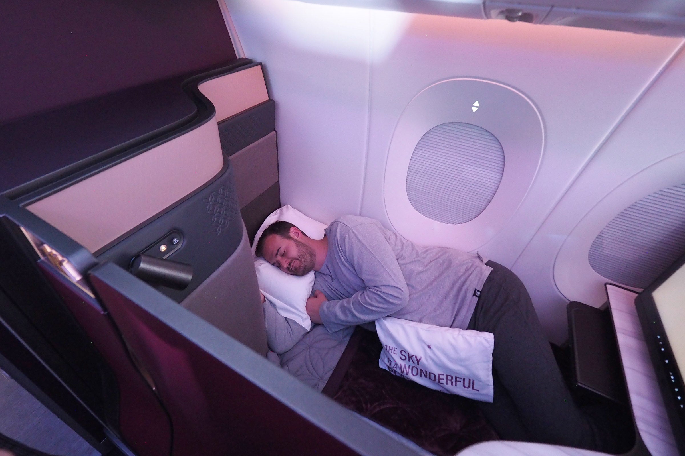 Qatar A350-1000 Delivery Flight