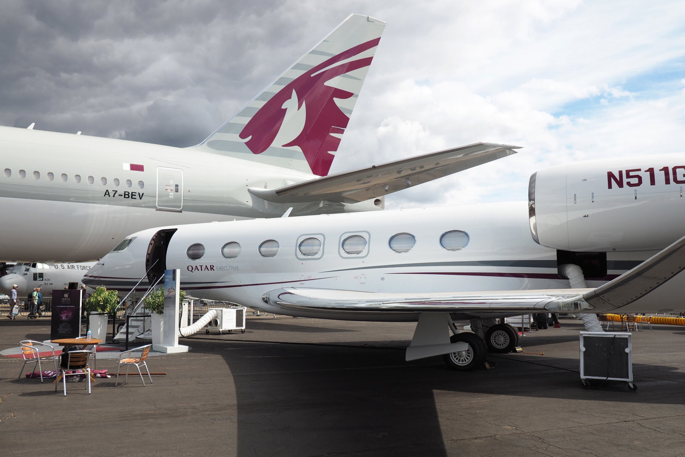 Qatar G500 Tour Farnborough