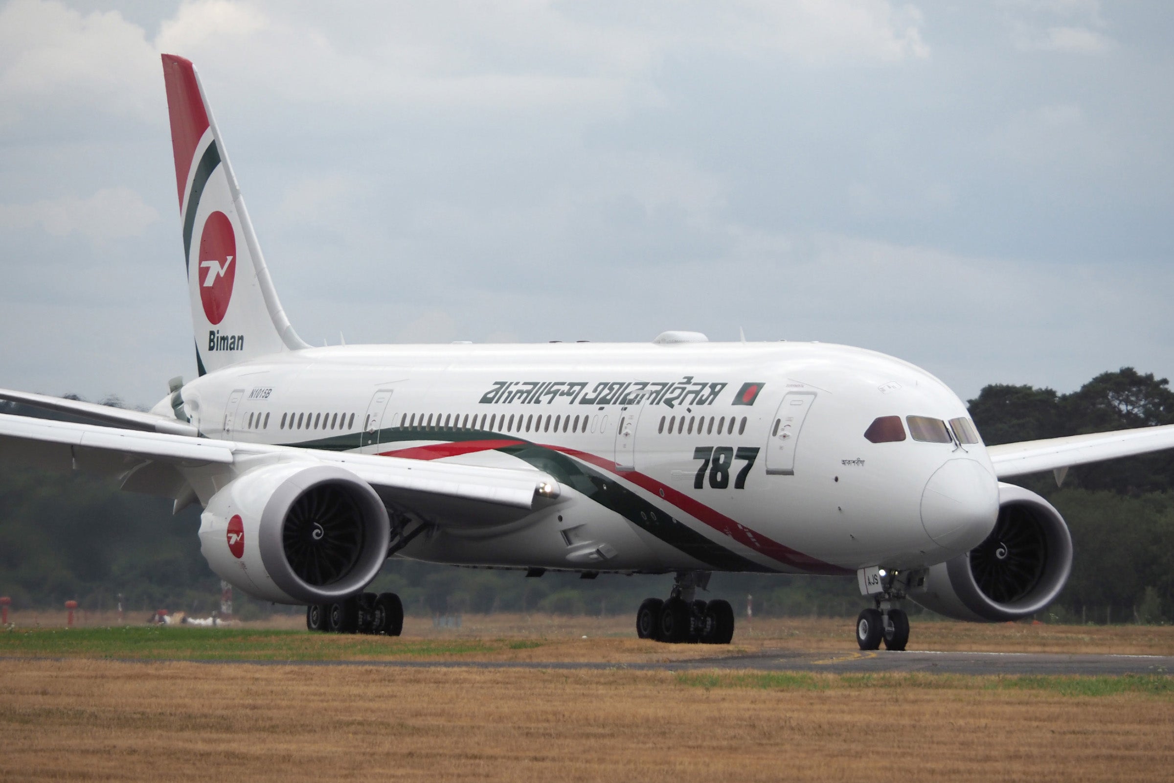 Biman Bangladesh 787 tour