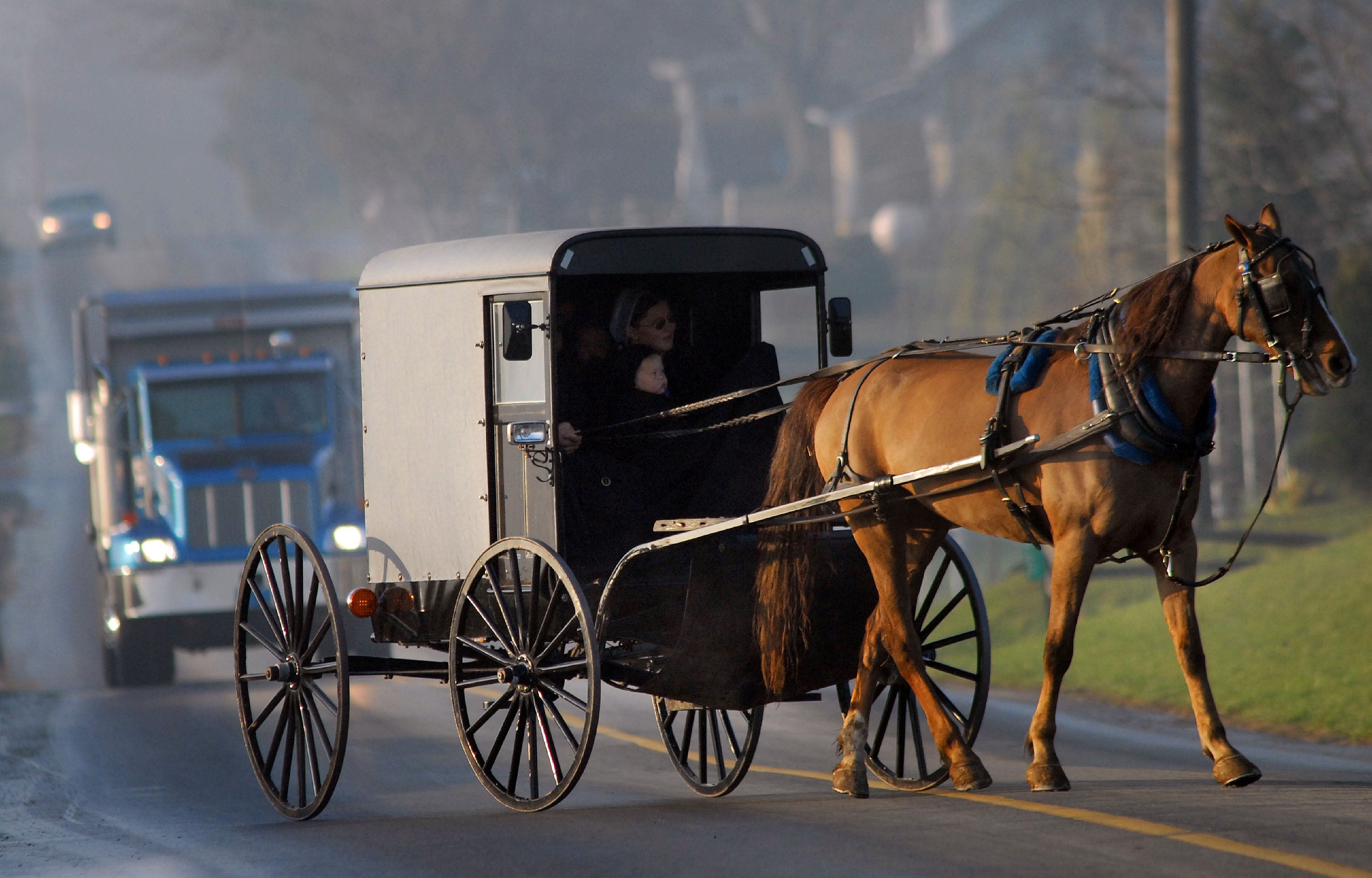 Months After Tragedy, Amish Children Get New Schoolhouse