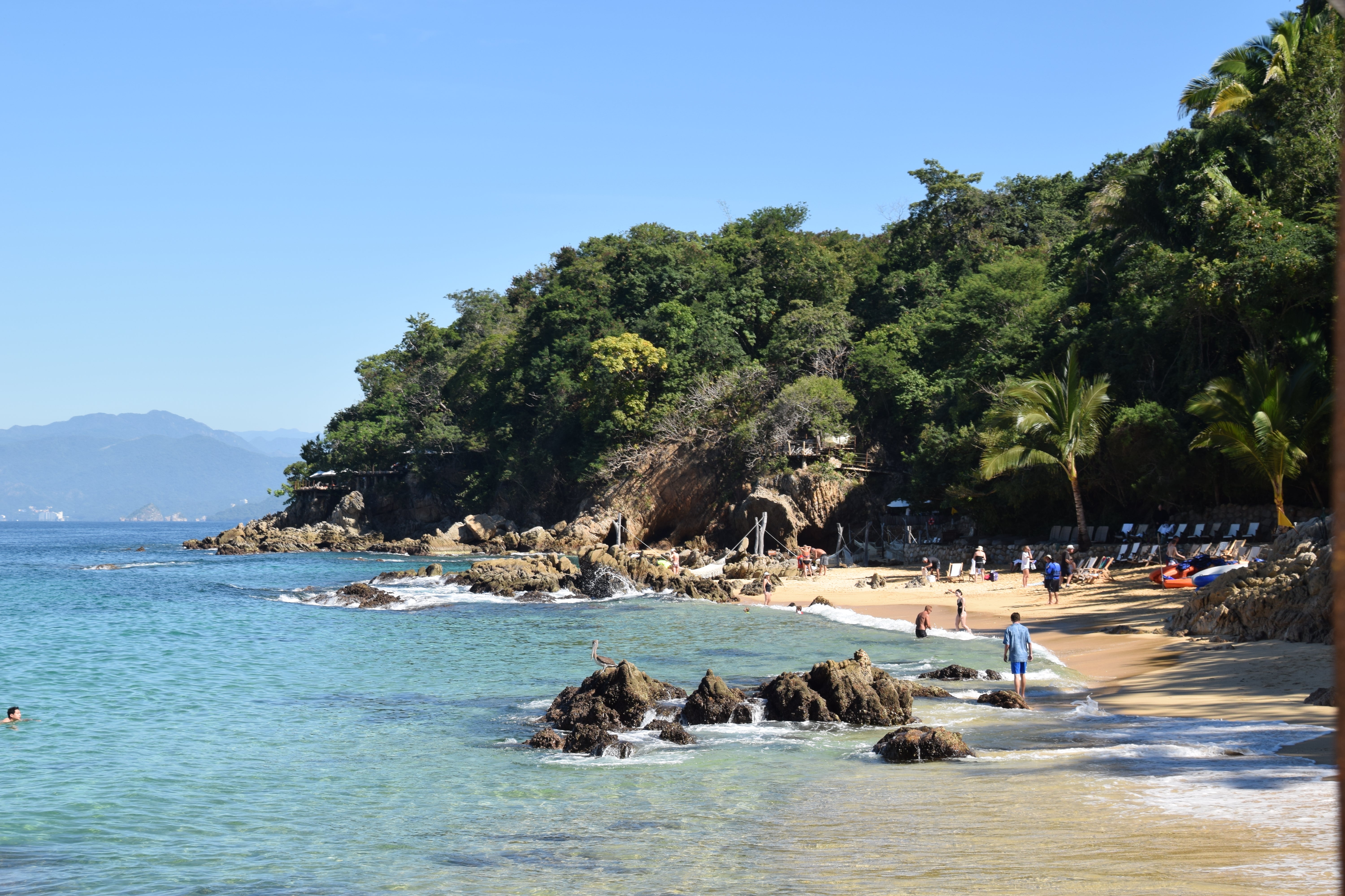 beach at Las Caletas PV