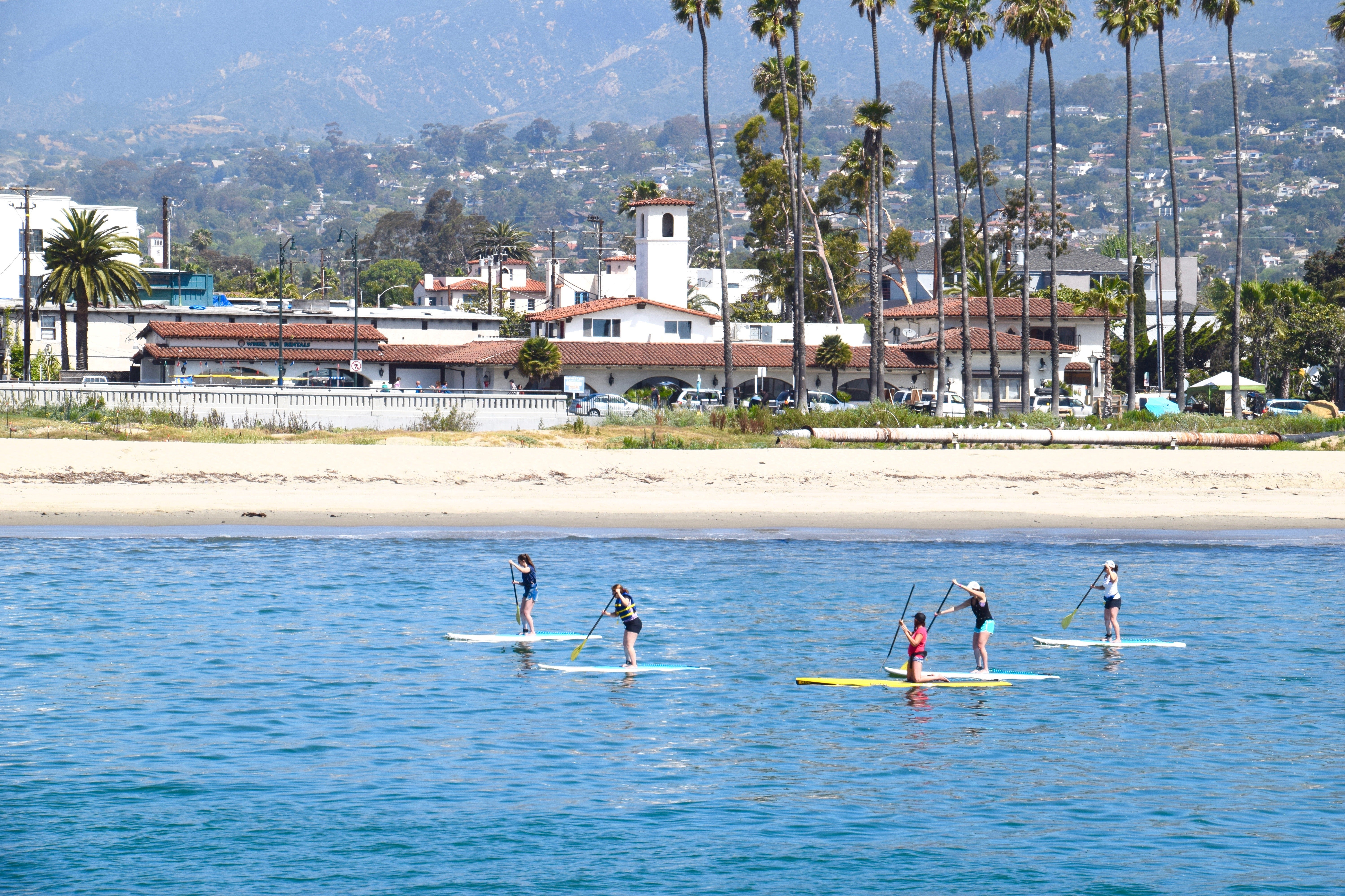 paddleboarders SB