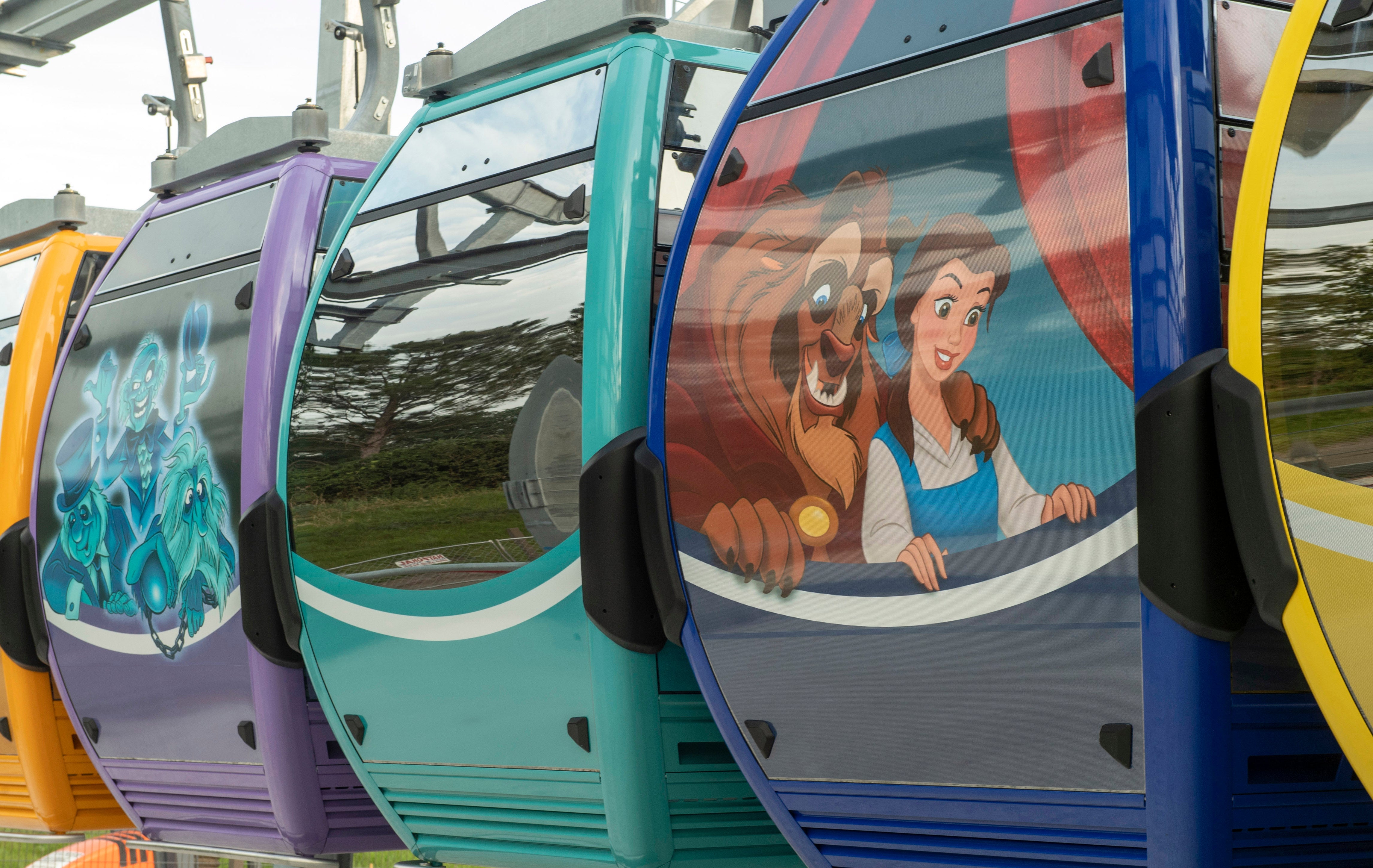 Walt Disney World Resort Unwraps 64 Disney Skyliner Gondolas