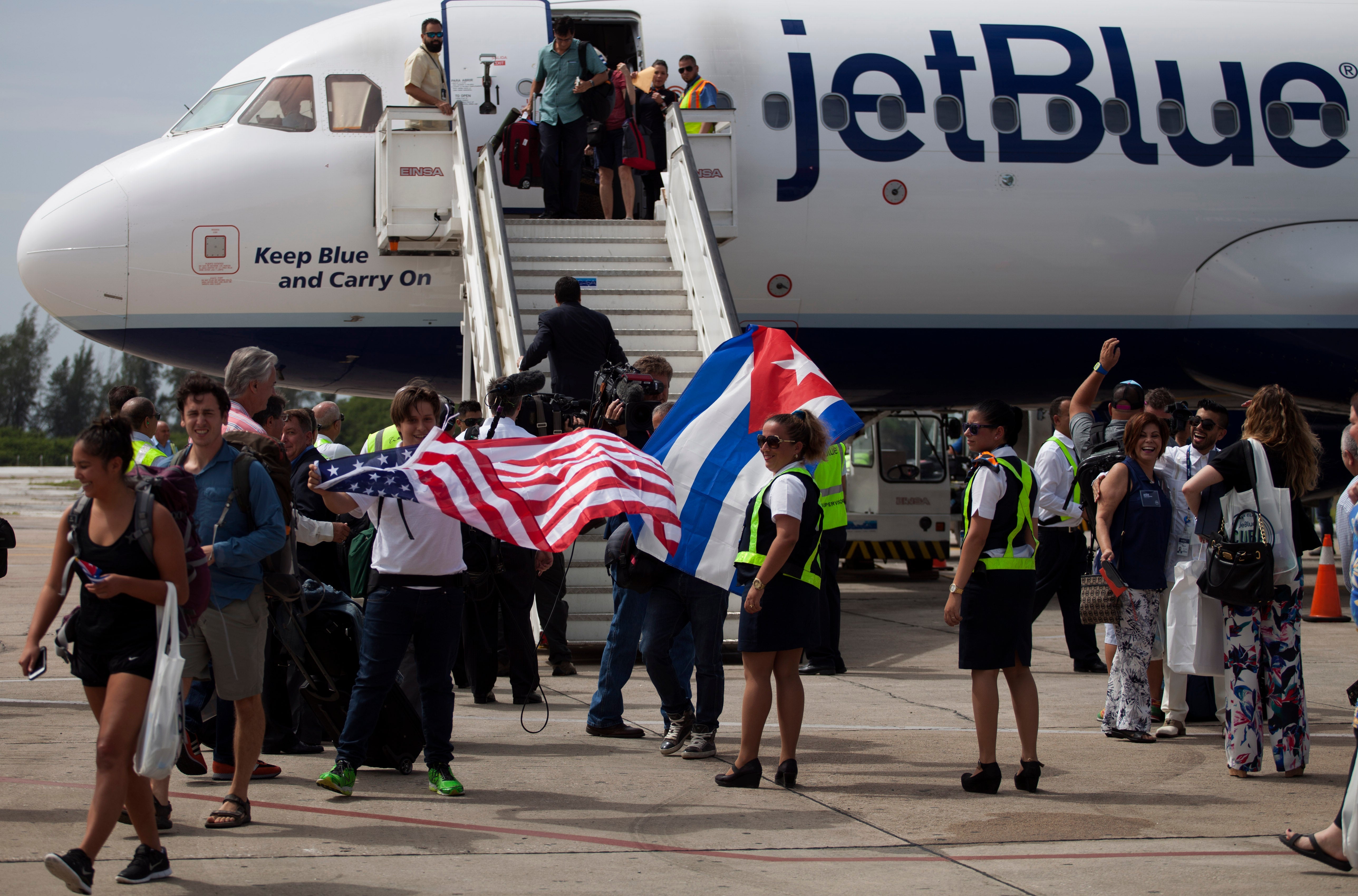JetBlue's Inaugural Flight From USA To Cuba
