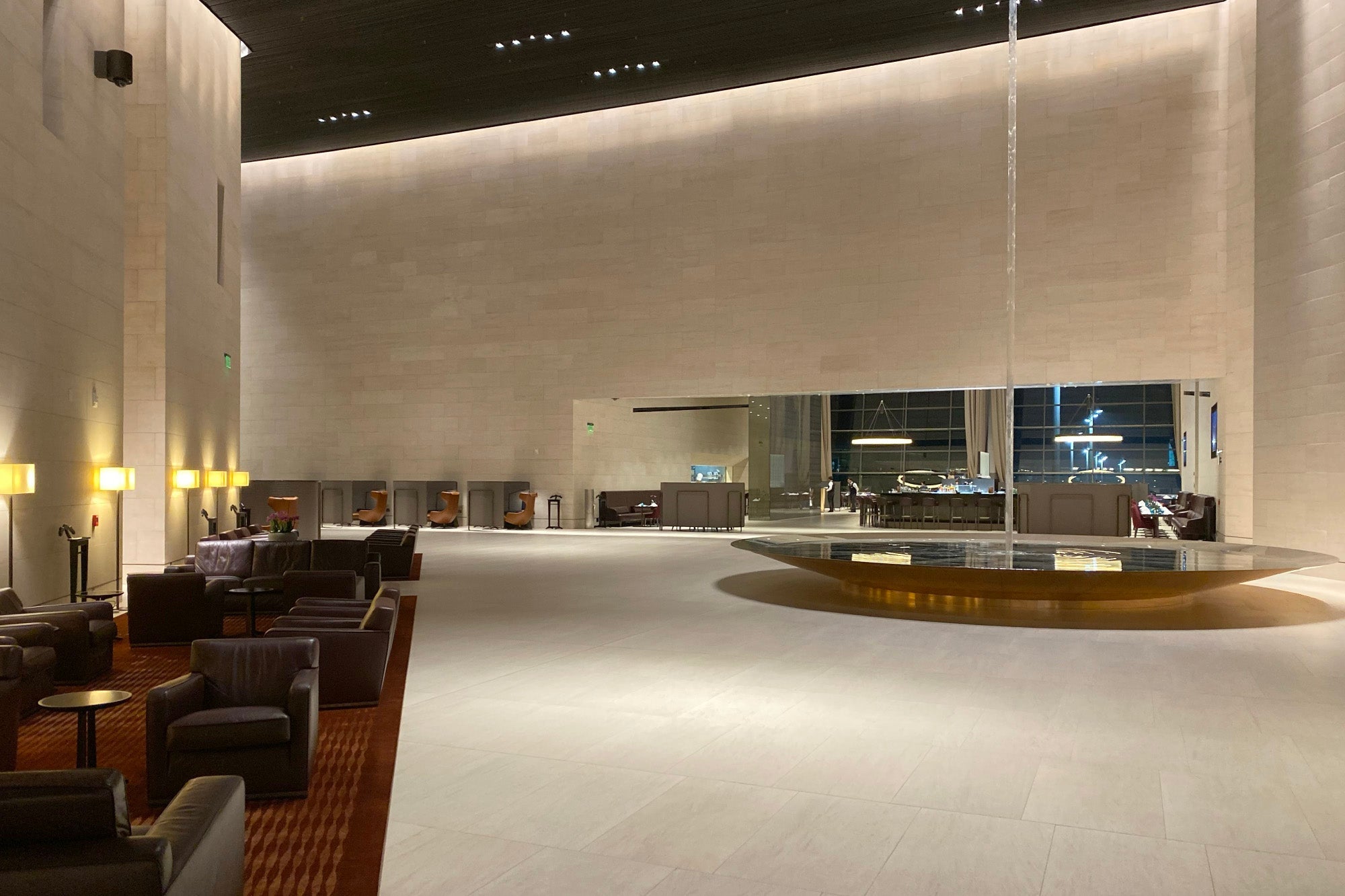 Al Safwa First Class Lounge entrance
