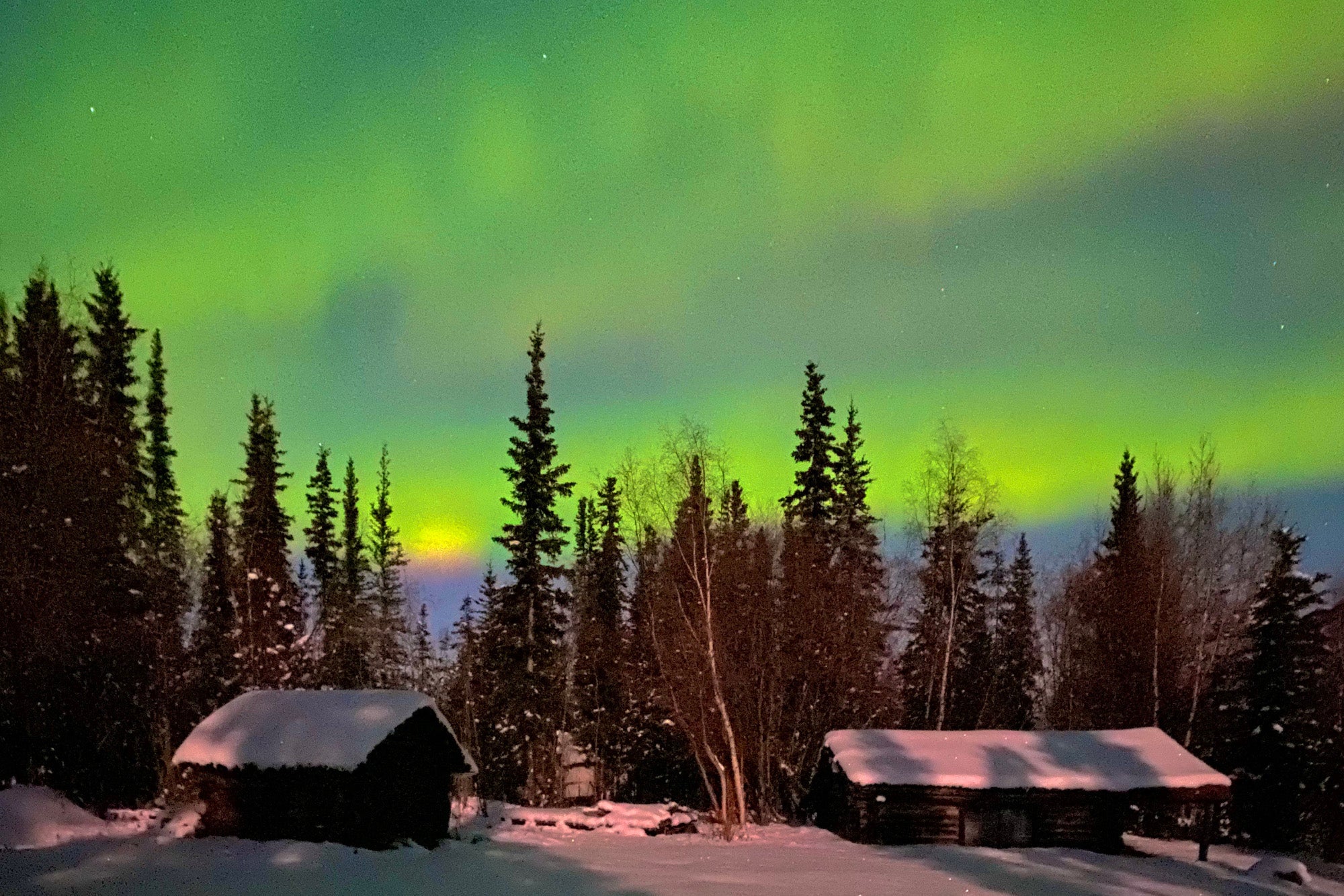 Alaska Northern Lights Trip Coldfoot Dalton Highway ZH