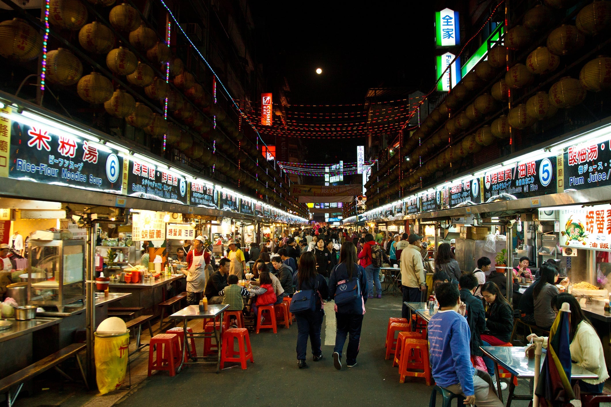 Keelung Miaokou night market