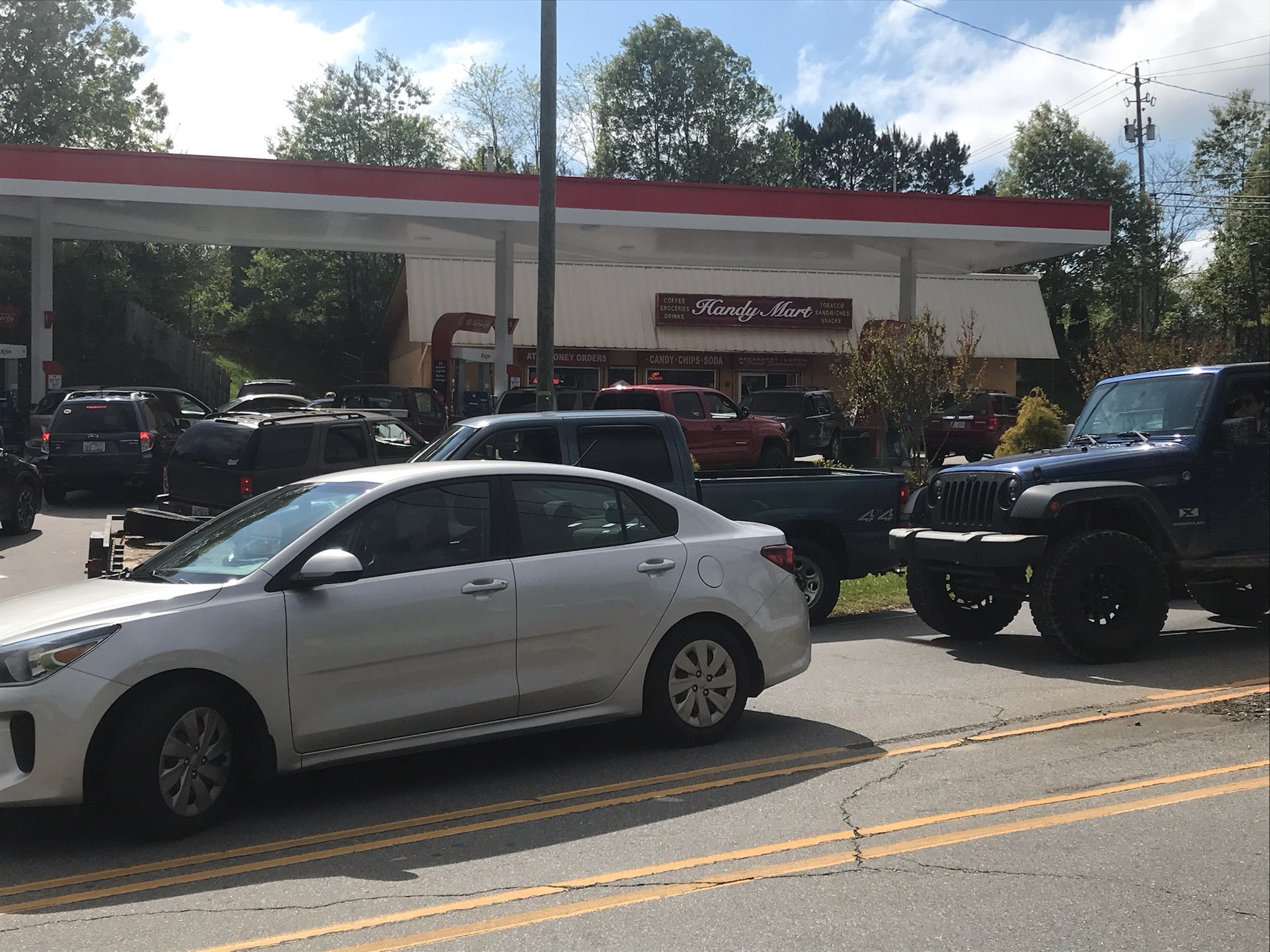 Weaverville gas shortage