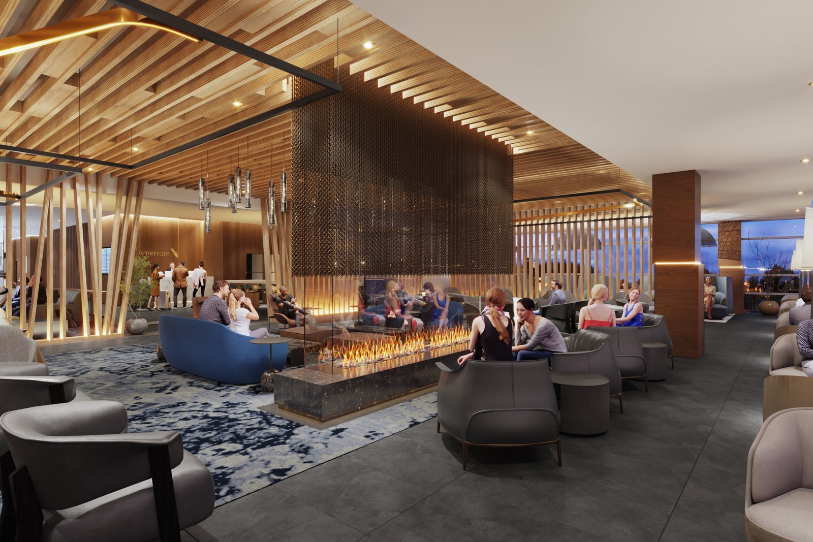 American Airlines Admirals Club New Design