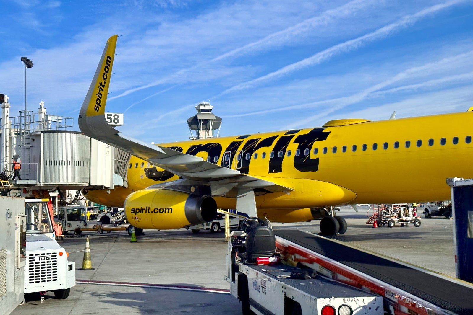 Spirit Airlines Airbus A320 LAX