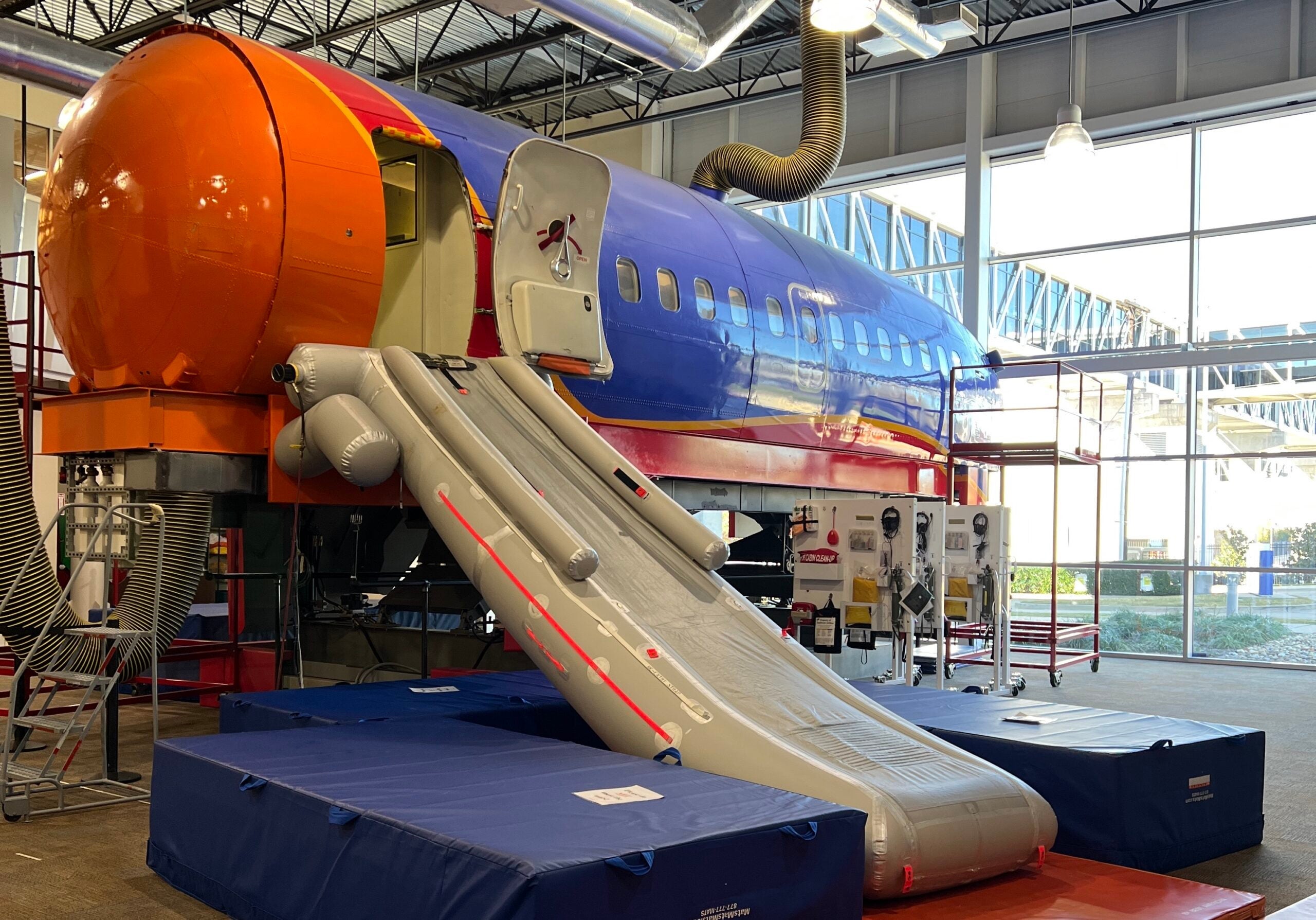 Airplane slide