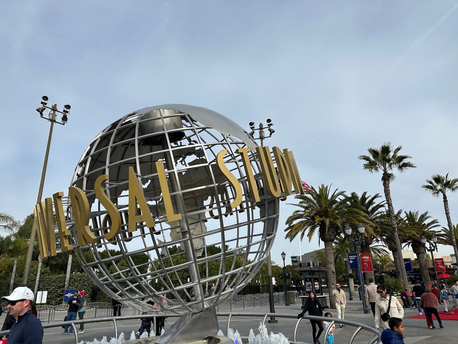 Universal Studios Hollywood Globe