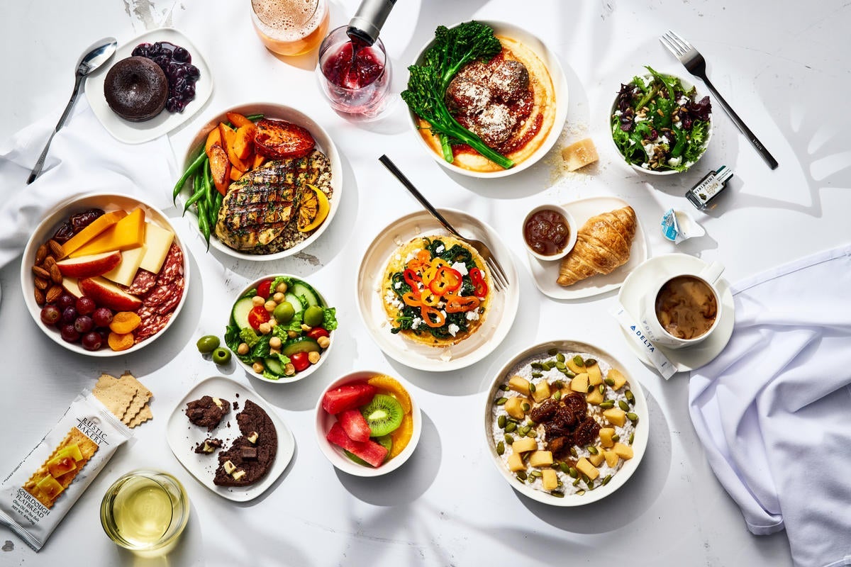 Delta new onboard meals
