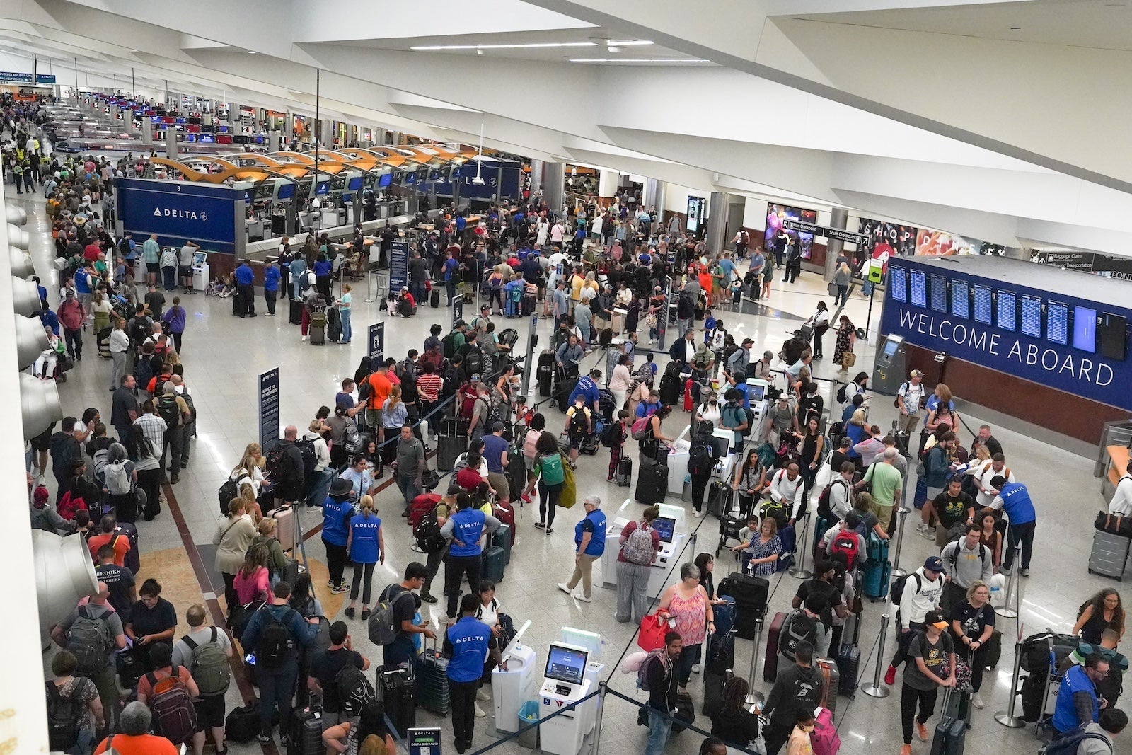 Major IT Outage Grounds Flights And Impacts Businesses Globally