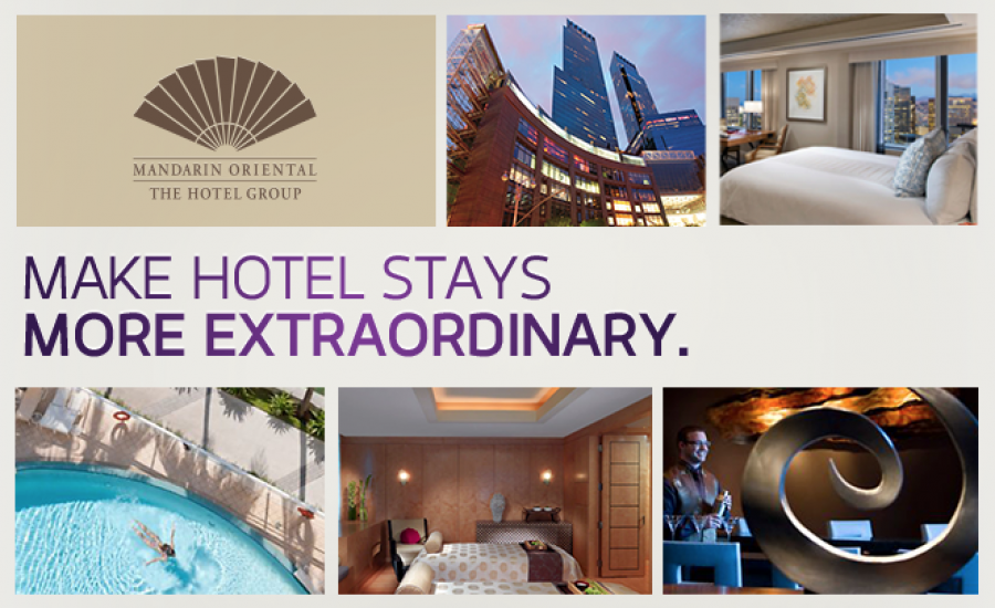 Mandarin Oriental is Virgin America's newest hotel partner.