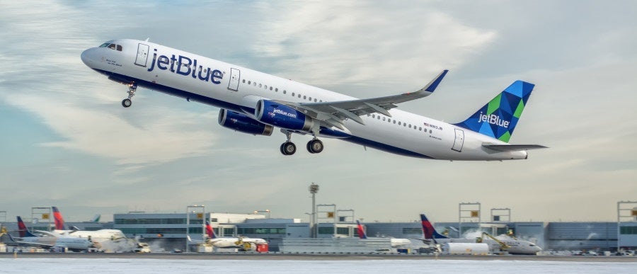 JetBlue A321 plane