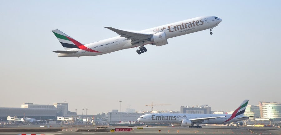 Emirates featured 777-200LR