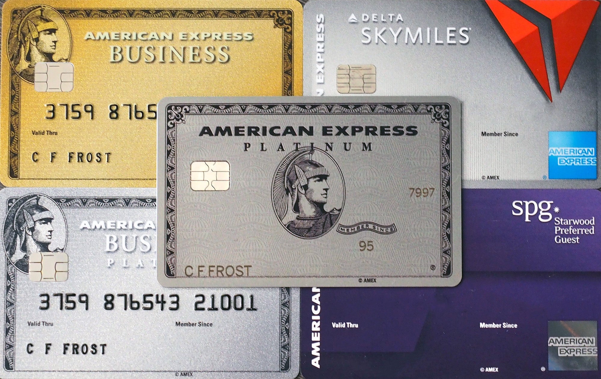 Amex cards