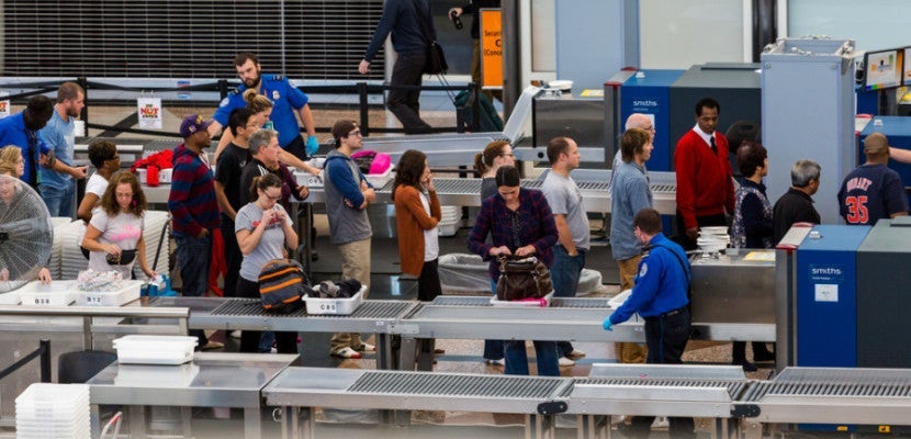 TSA security line shutterstock_227861863