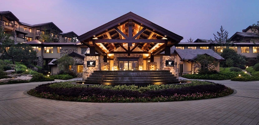 Marriott JW Zhejiang Anji entrance featured