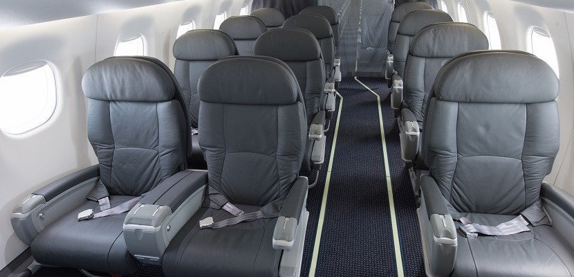 AA Embraer 175 first class