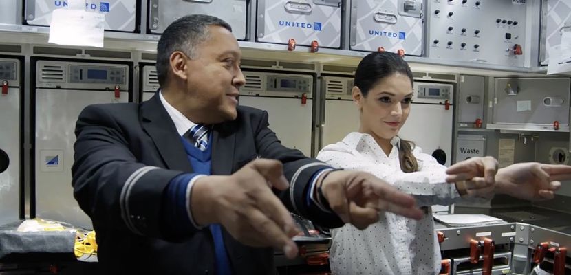 united flight attendant