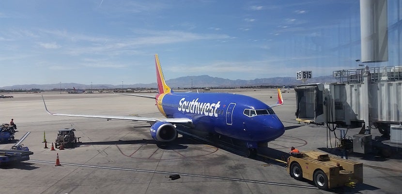 Southwest plane on ground Las Vegas 2 featured