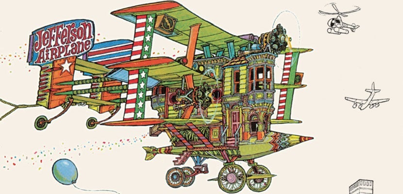Jefferson Airplane Album Cover.