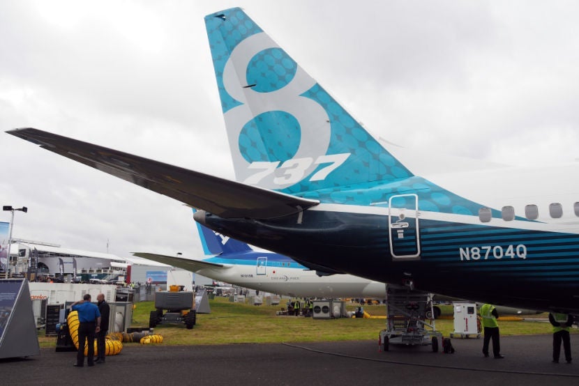 boeing 737 max farnborough