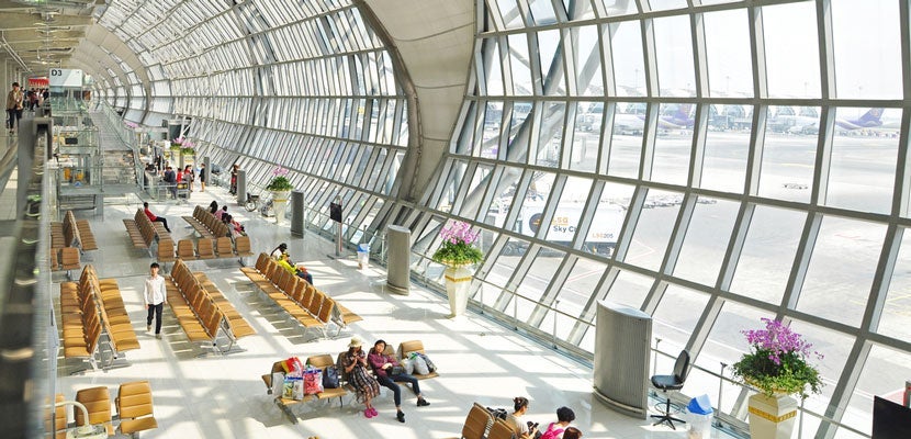 BKK airport in Thailand