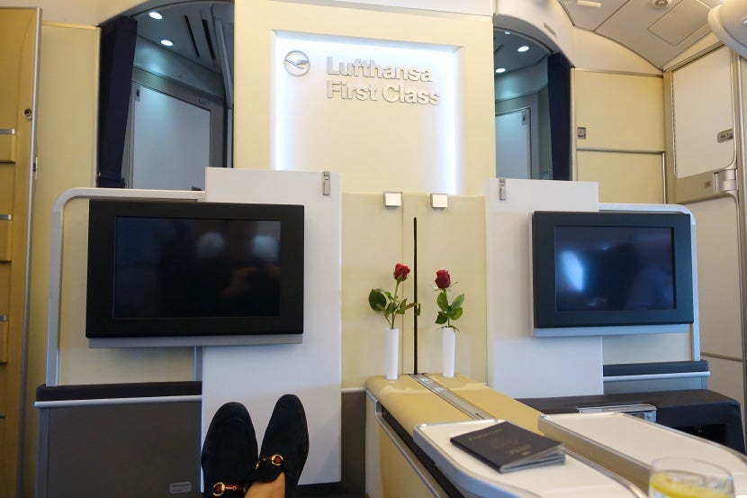 lufthansa first class