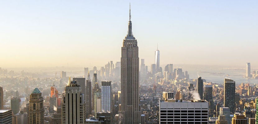 The cityscape of New York City / Manhattan Skyline