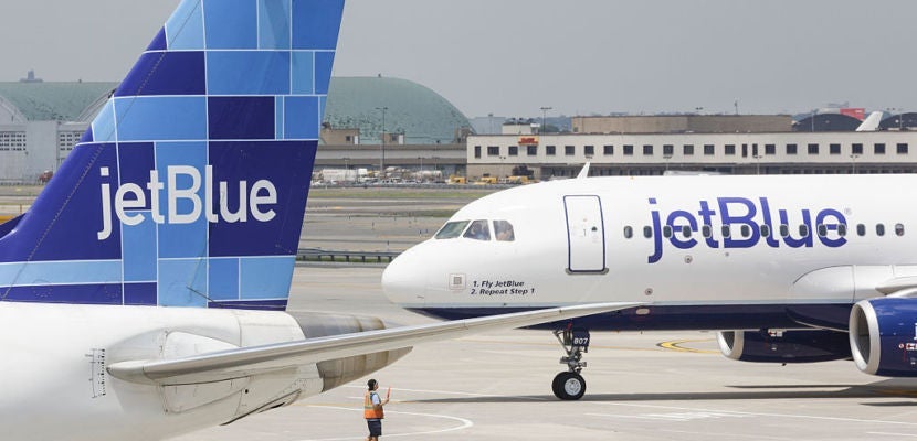 jetBlue at JFK (John F Kennedy) Airport in New York
