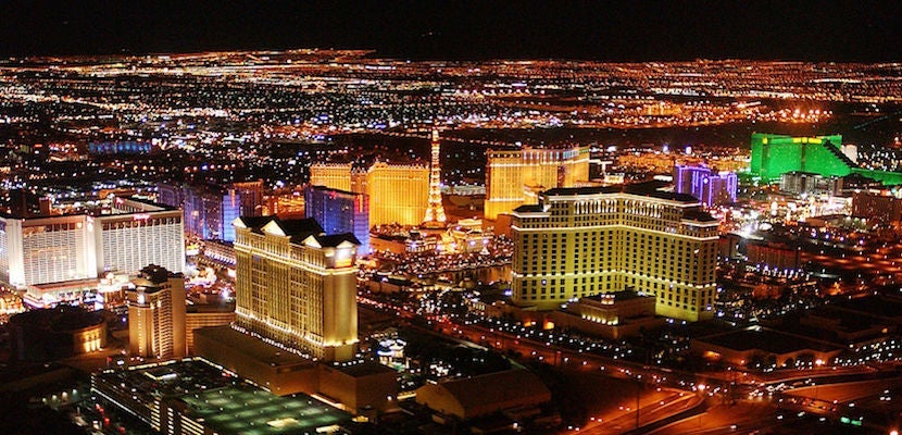 Las Vegas Boulevard Aerial Views