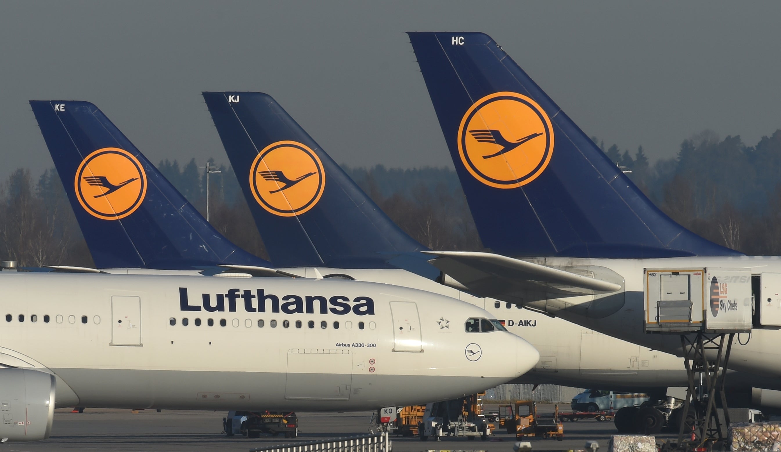 GERMANY-AIRLINE-STRIKE-LUFTHANSA